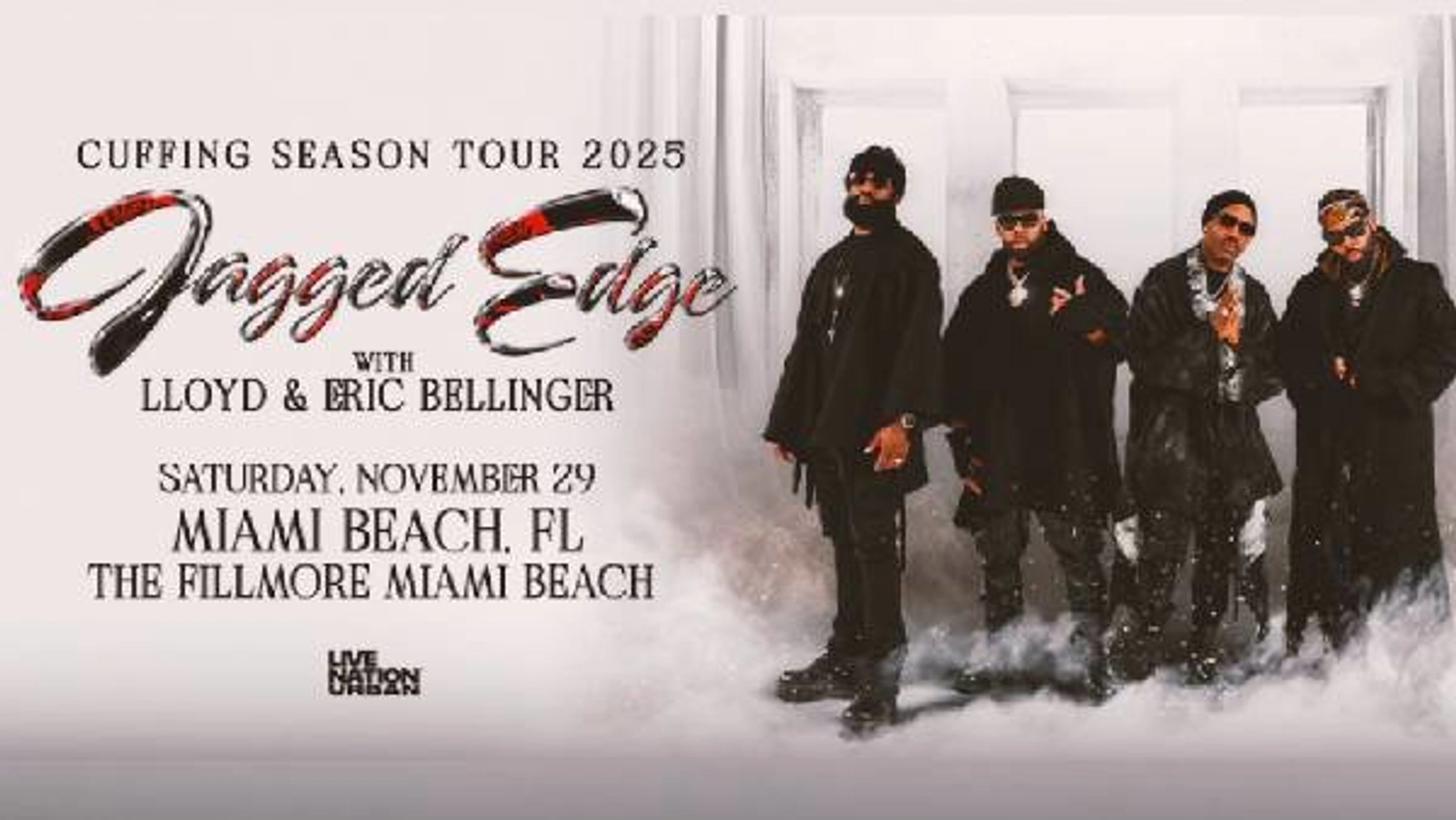 Jagged Edge: Cuffing season Tour 2025!