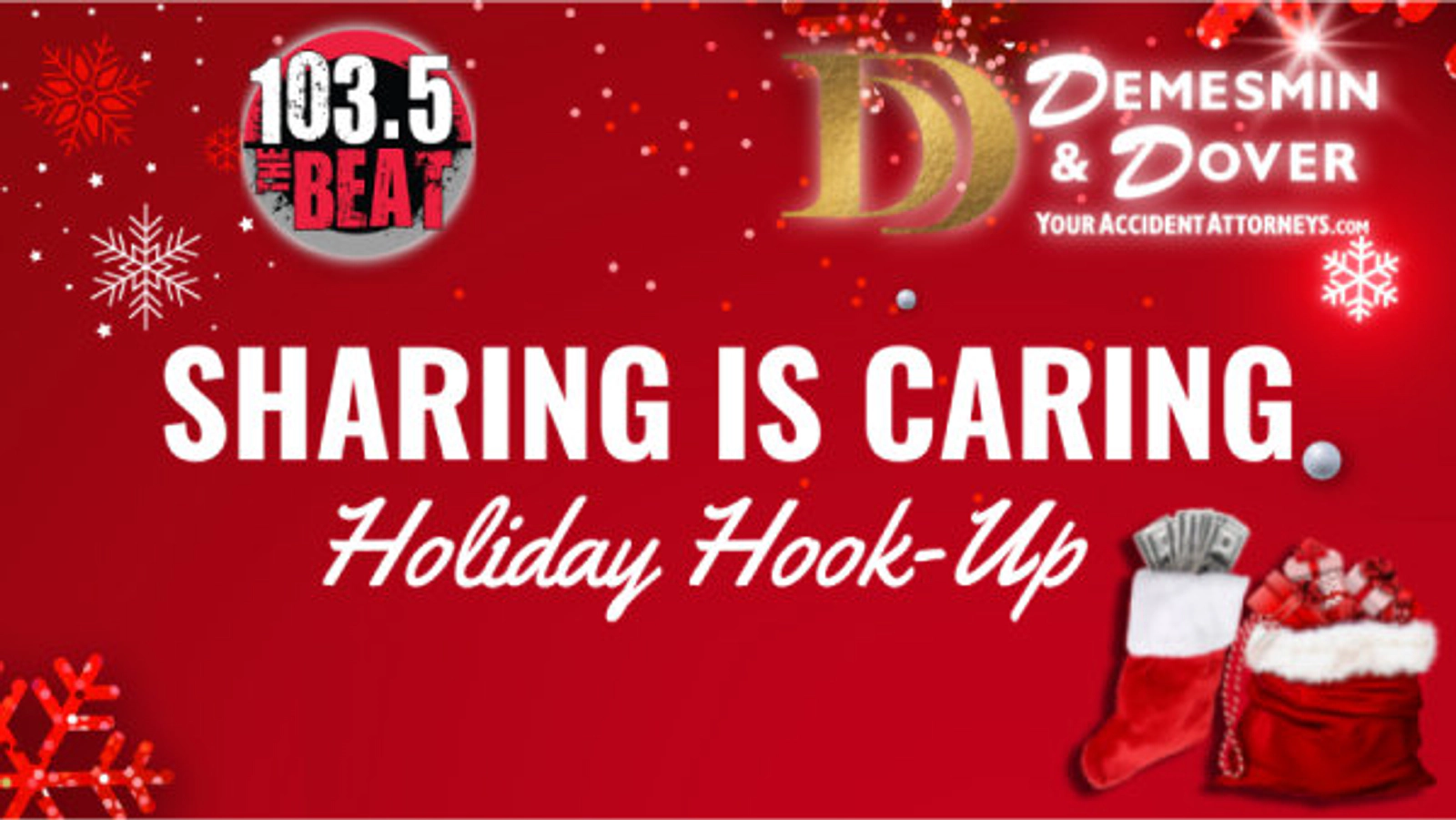 103.5 The Beat and Demesmin & Dover are bringing Christmas straight to your doorstep!