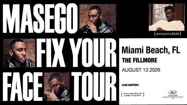 Win Tickets to See Masego at The Fillmore Miami Beach
