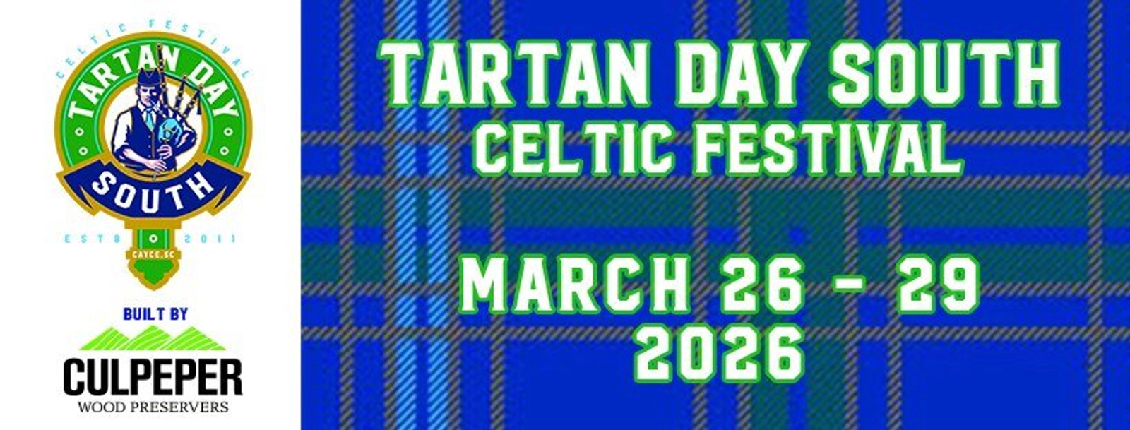 Win 2 Day Passes To TARTAN DAY SOUTH !