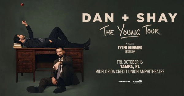 Dan + Shay at MIDFLORIDA Credit Union Amphitheatre 10/16/26