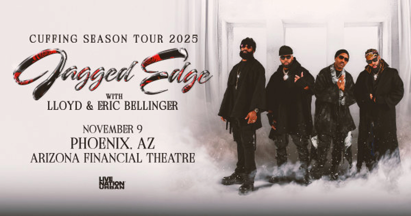 Win Tickets To See Jagged Edge at The Arizona Financial Theater!