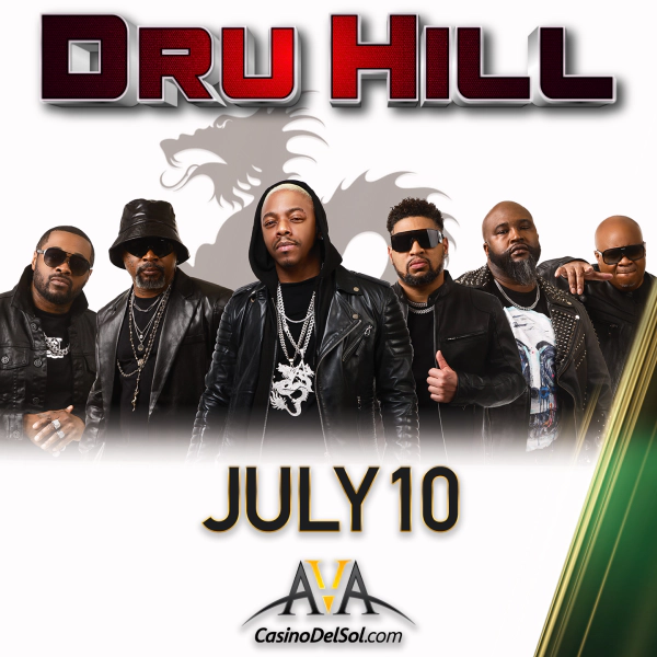Win tickets to see Dru Hill at Casino Del Sol's AVA Amphitheatre!