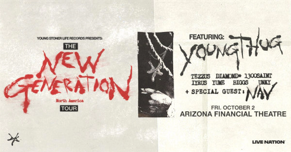 Win Tickets to see Young Thug at The Arizona Financial Theatre