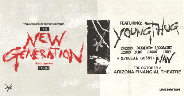 Win  A Pair Of Tickets To Young Thung at Arizona Financial Theatre