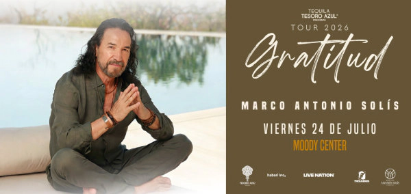 WIN A PAIR OF TICKETS TO MARCO ANTONIO SOLIS