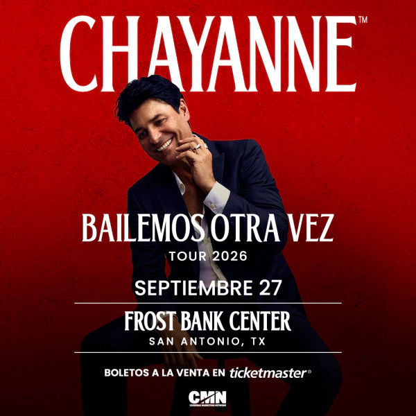 WIN A PAIR OF TICKETS TO CHAYANNE!