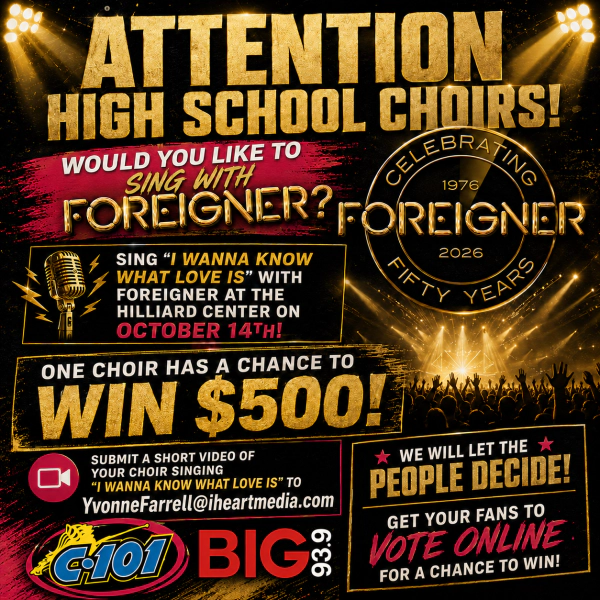 Sing with Foreigner at The Hilliard Center