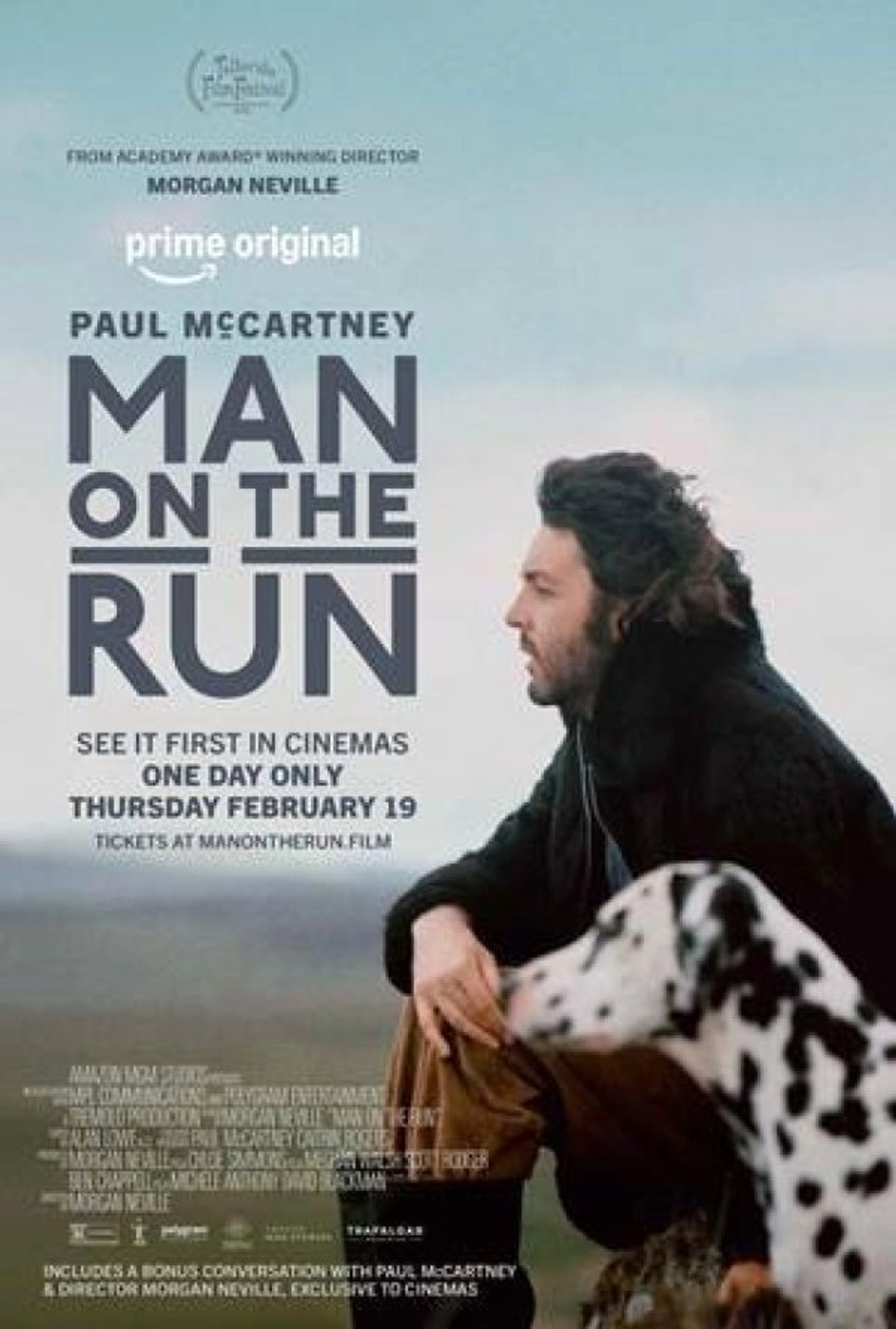 PAUL McCARTNEY  "MAN ON THE RUN"