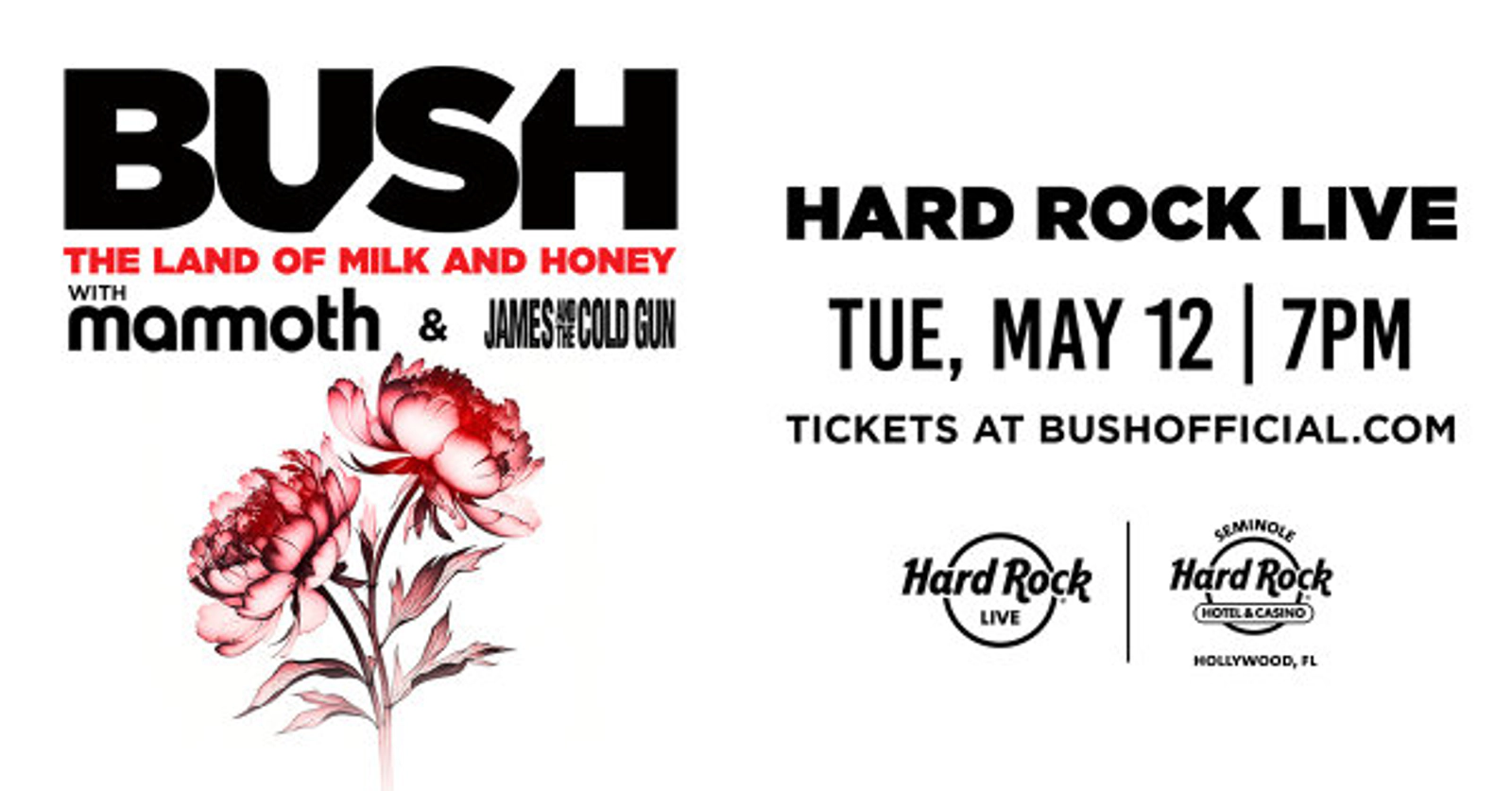 Enter to win a BUSH VIP Package!