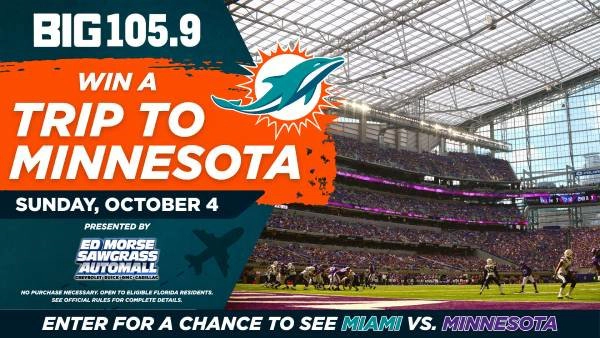 BIG 105.9’s Rock N Roll Dolphins Flyaway
