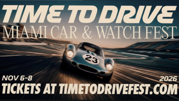 Paul Castronovo's 50/50 Draw: Time to Drive Fest 2026