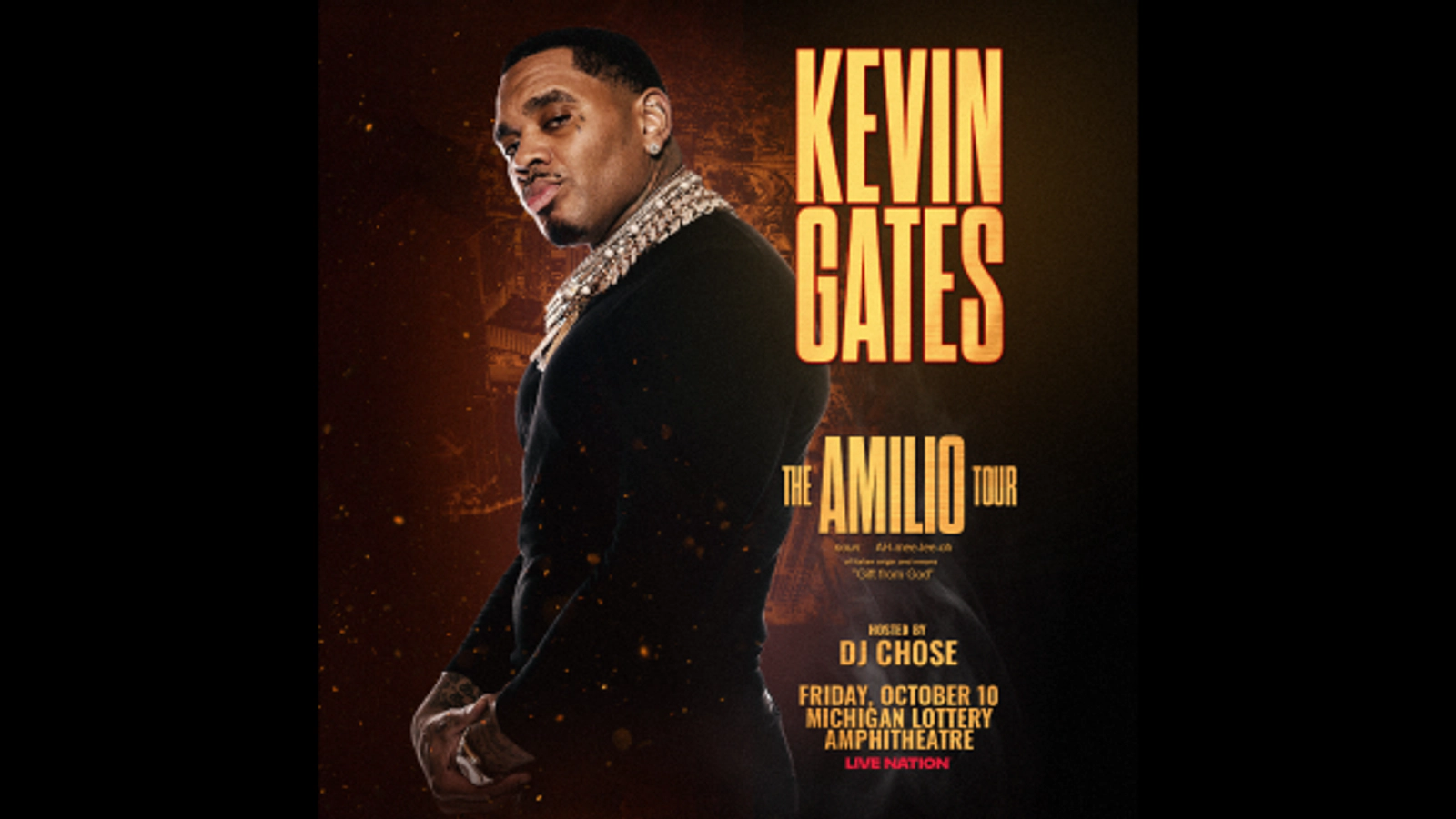 Win a pair of tickets to Kevin Gates - The Amilio Tour