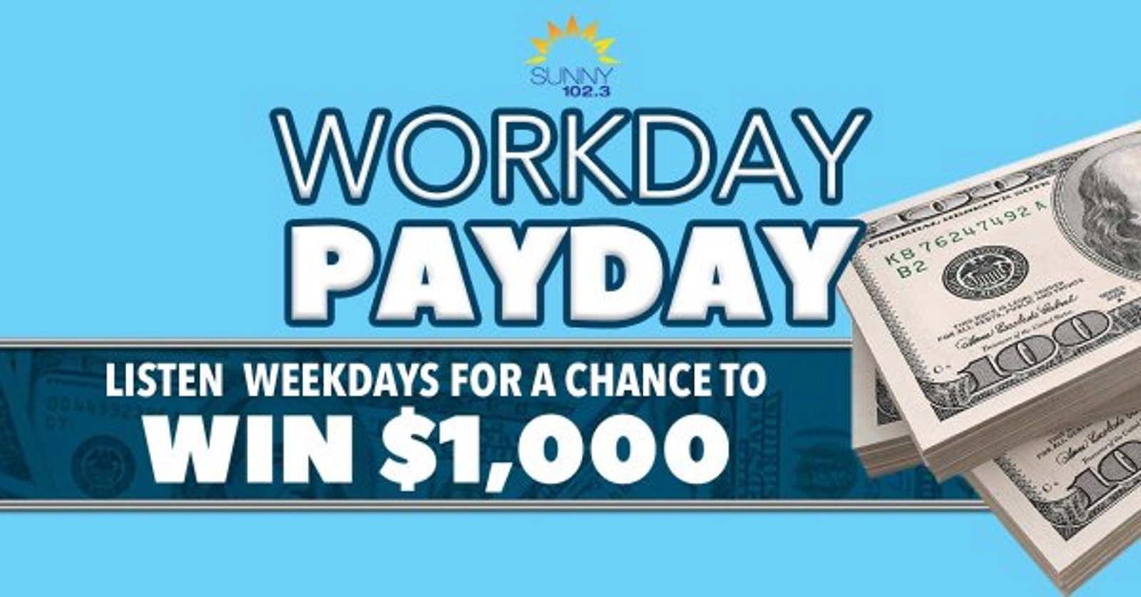 Listen to Win $1,000