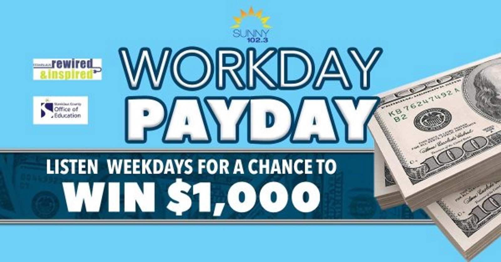 Listen to Win $1,000