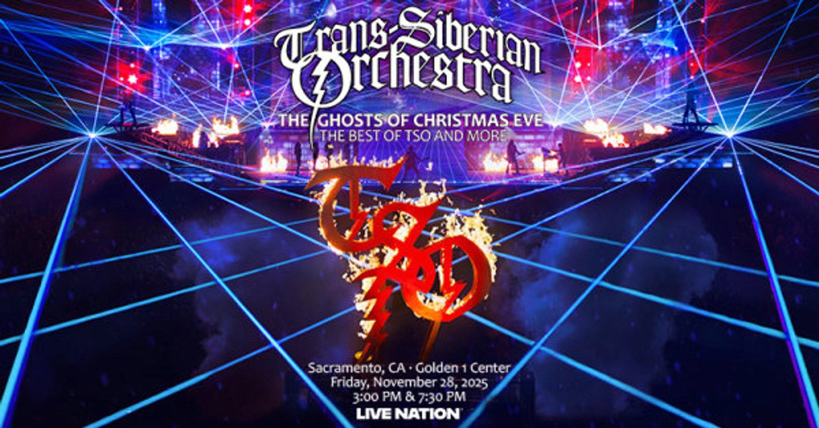 Enter below for a chance to win tickets to Trans-Siberian Orchestra at the Golden 1 Center!!