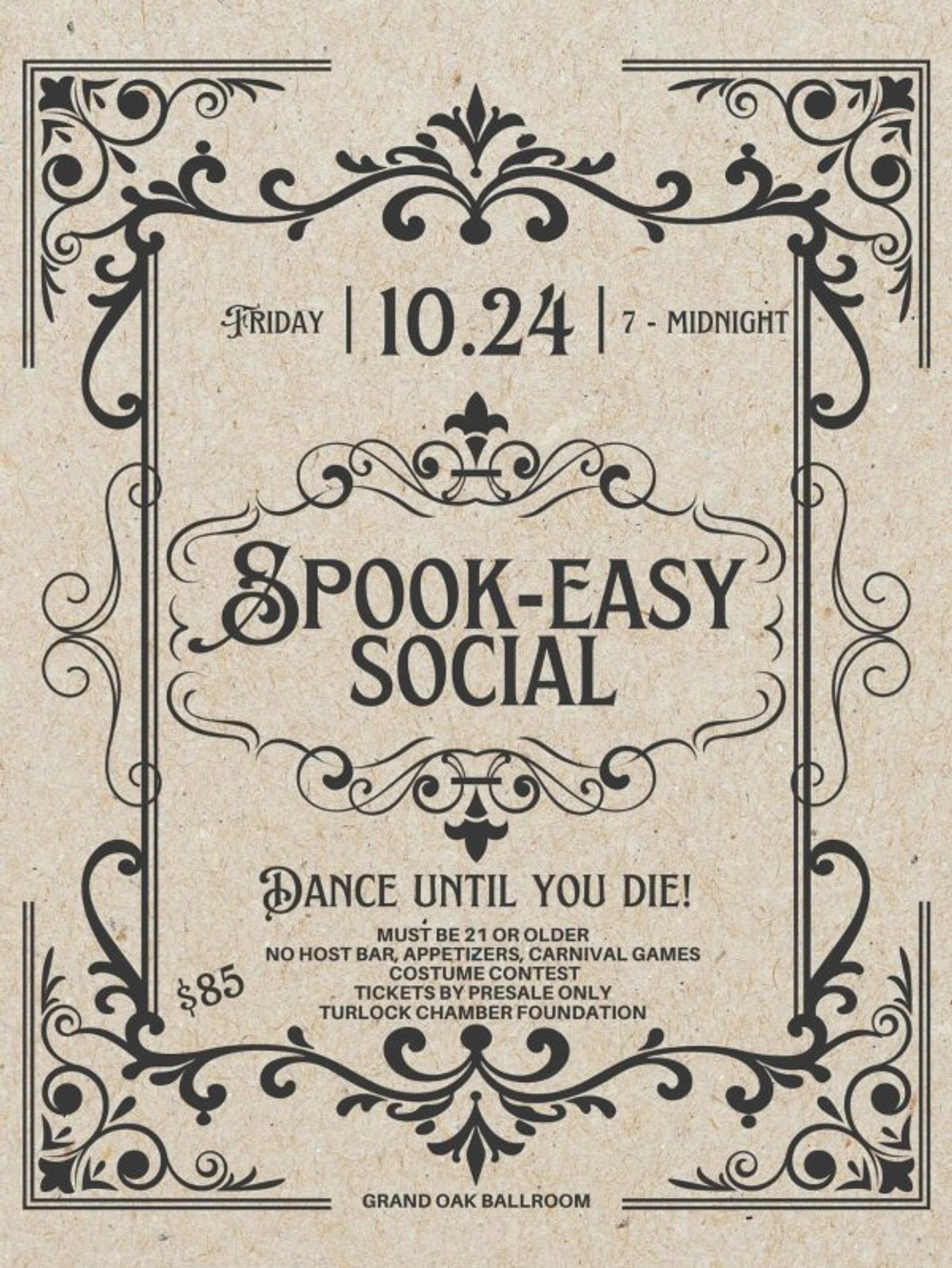 Enter below for a chance to win tickets to Spookeasy on Oct 24th!