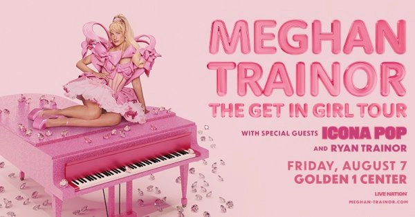 Enter below for a chance to win tickets to Meghan Trainor live at the Golden 1 Center