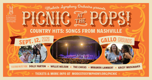 Enter for a Chance to Win Tickets to PICNIC AT THE POPS: "Country Hits: Songs from Nashville" Sept 12 at the Gallo Grounds