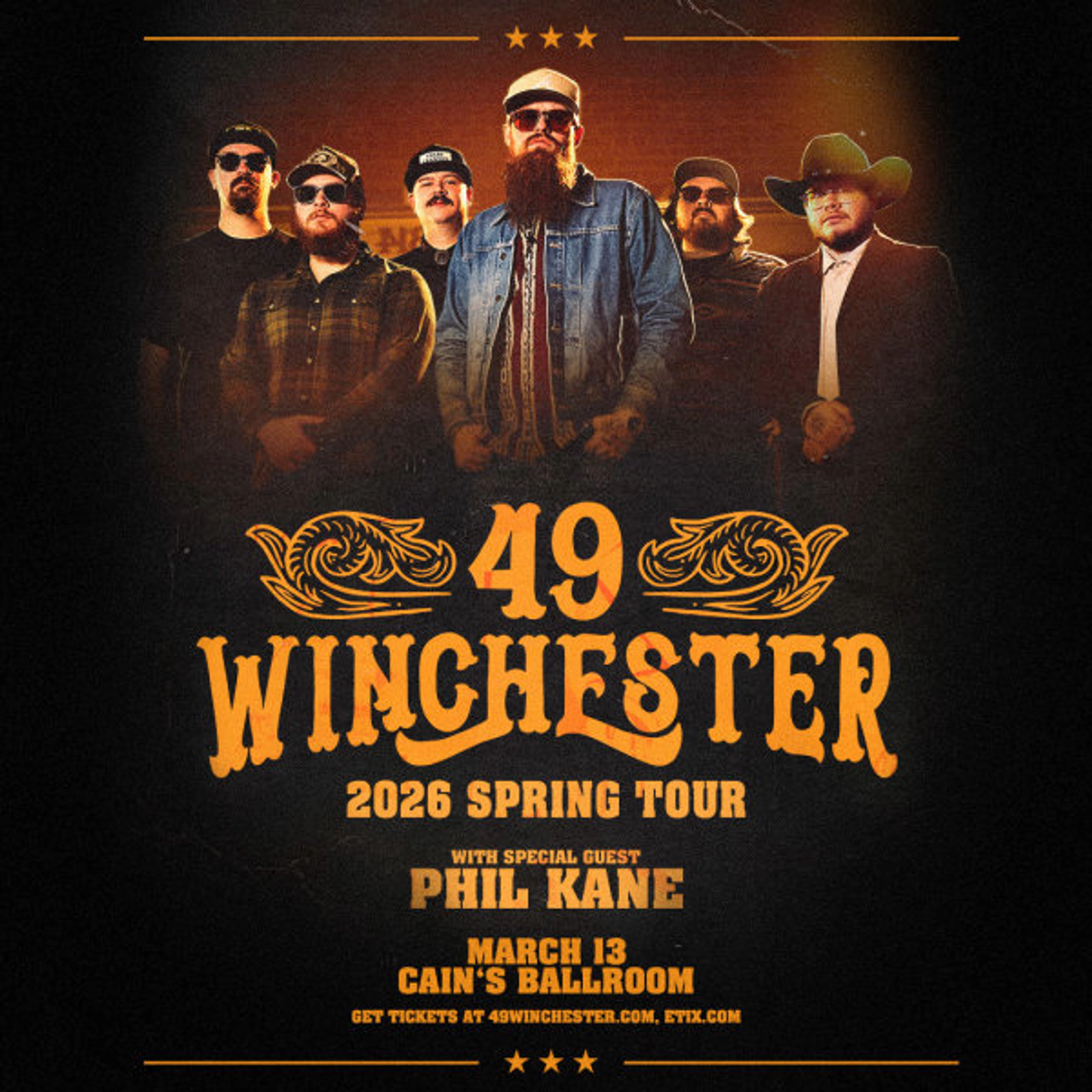 Win 49 Winchester Tickets