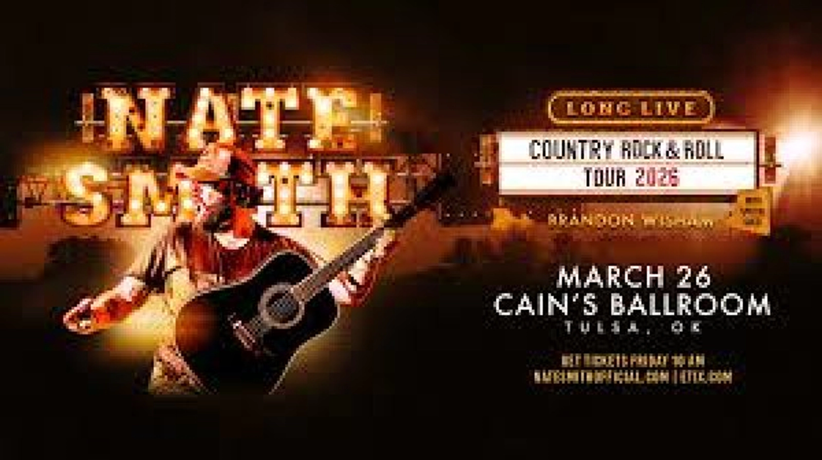 Win Nate Smith Tickets