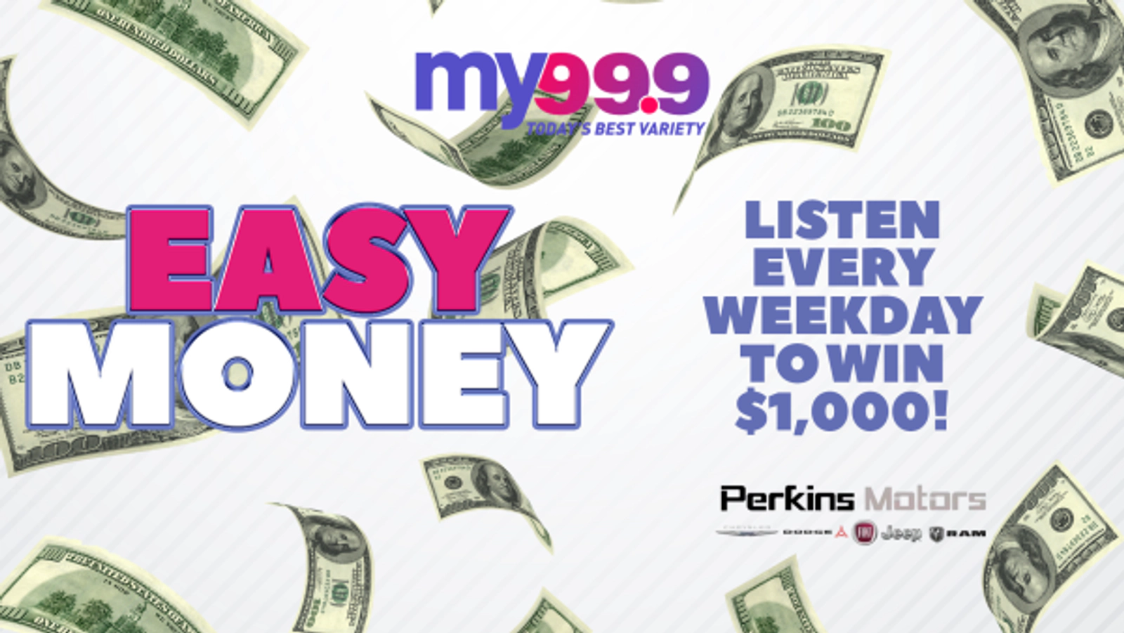 Listen to Win $1,000