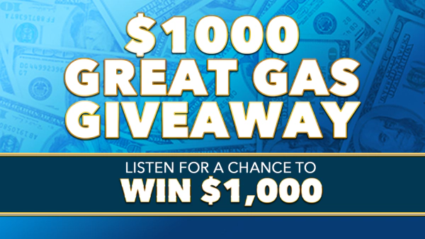 $1,000 Great Gas Giveaway