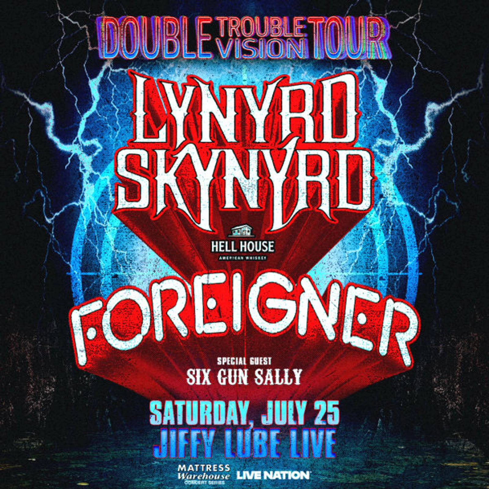 Win Tickets | Lynyrd Skynyrd & Foreigner @ Jiffy Lube Live | 7/25/26