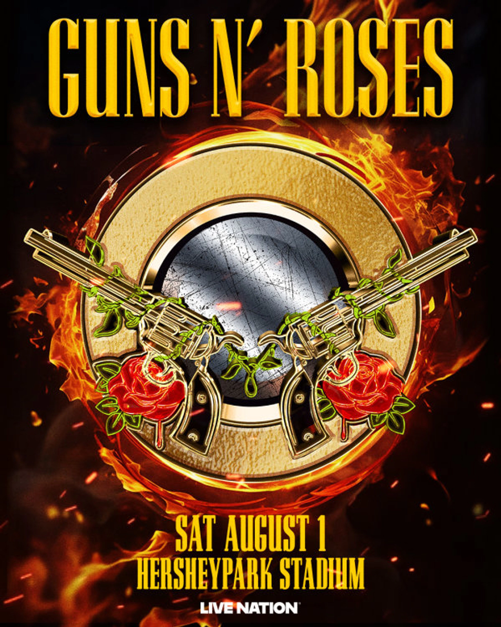 Guns N' Roses | Hersheypark Stadium 8/1/26 | Win on-air with Big Rig!