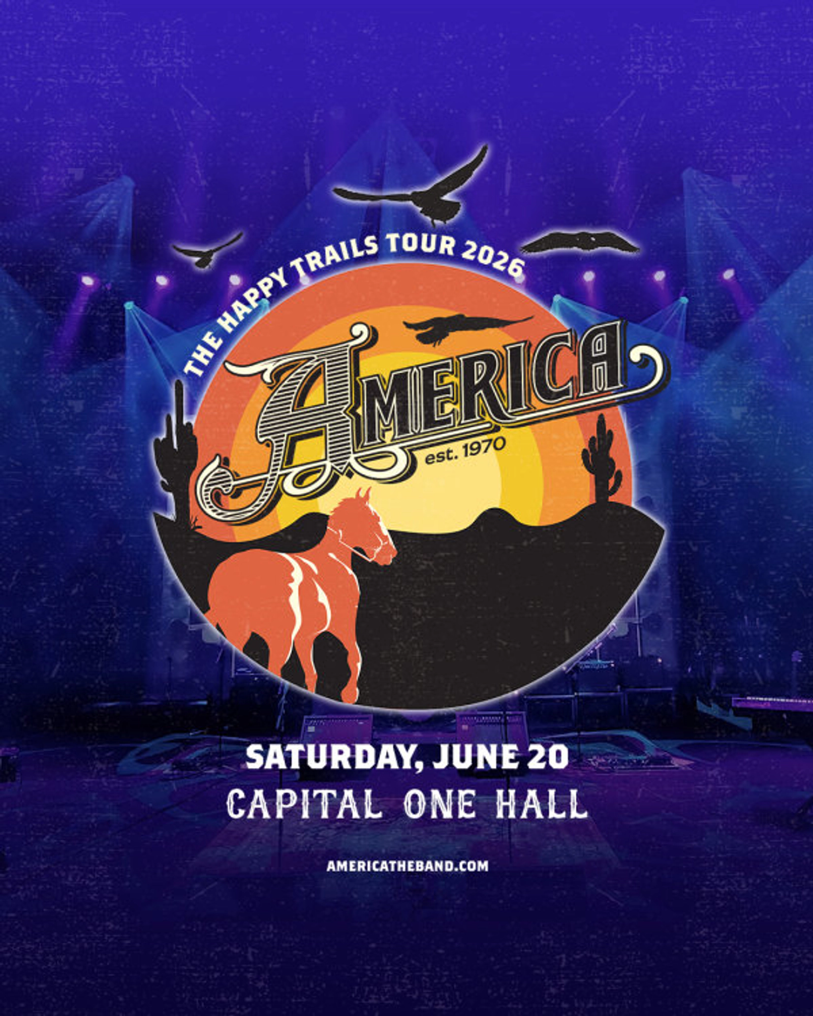 America | Capital One Hall 6/20/26 | Win on-air with Big Rig!