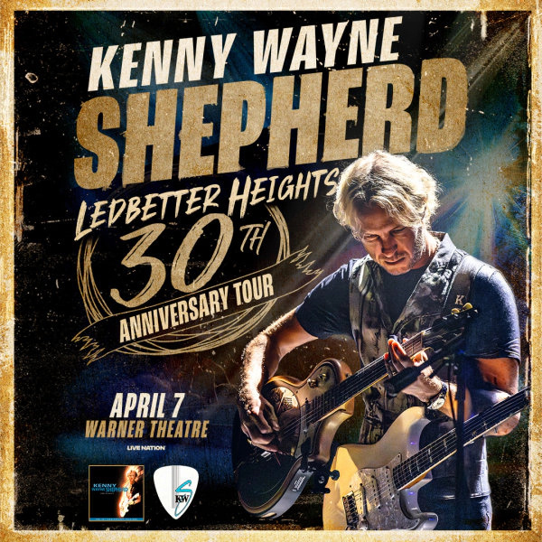Kenny Wayne Shepherd | Warner Theatre 4/7/27 | Win on-air with Big Rig!