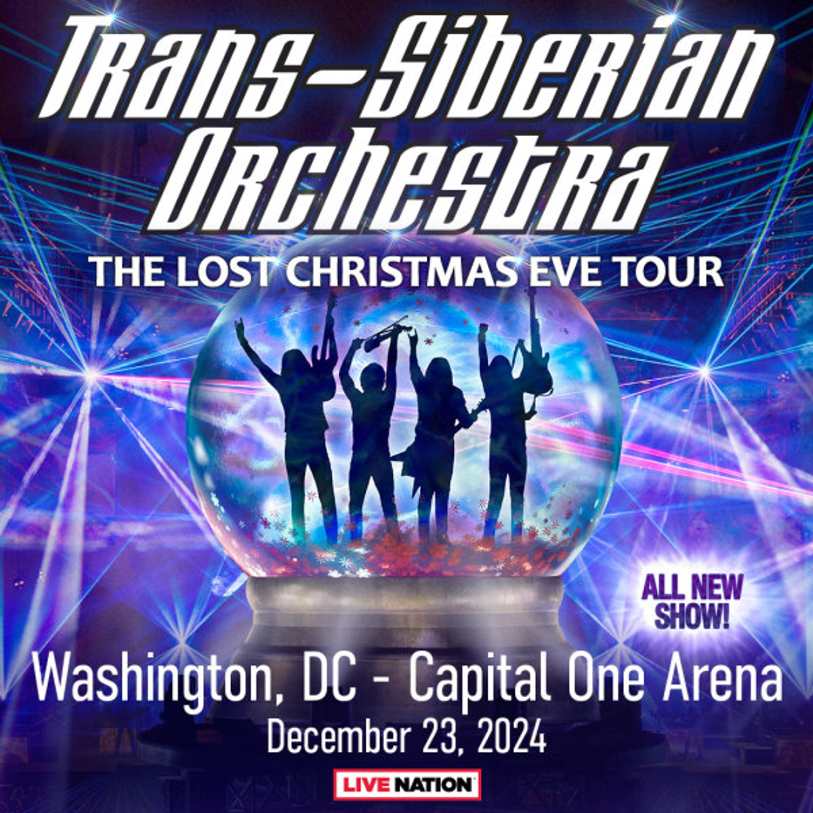 Trans-Siberian Orchestra | Capital One Arena 12/30/25 | Win on-air with Toby + Chilli!