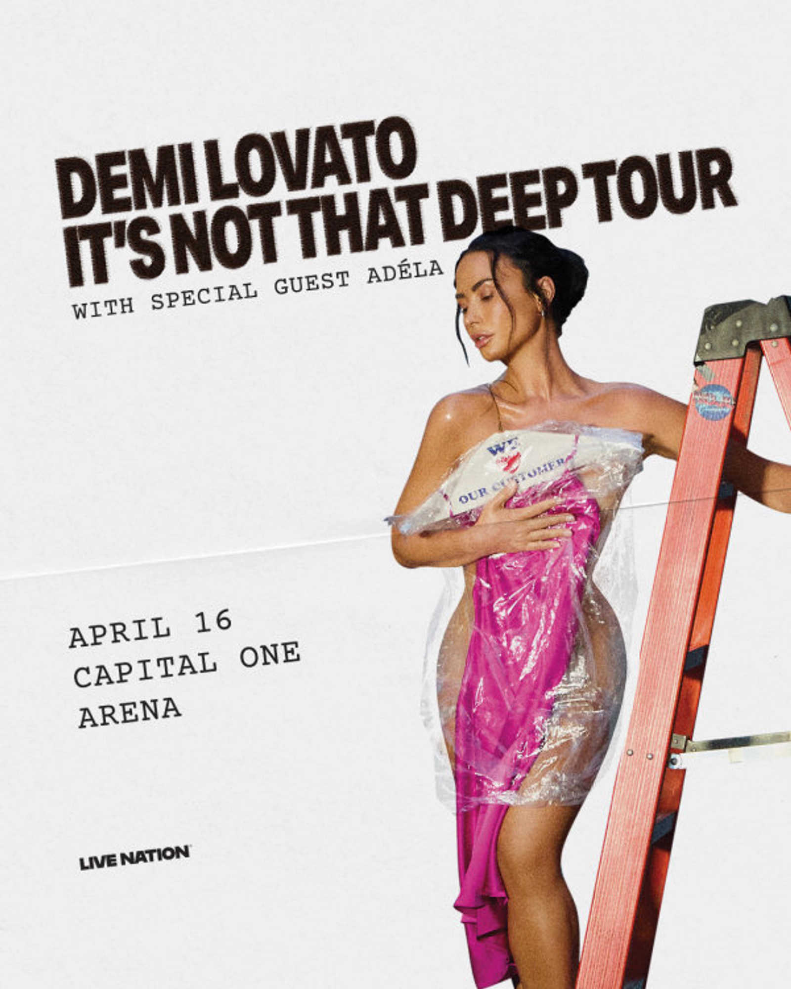 Demi Lovato | Capital One Arena 4/16/26 | Win on-air with Toby + Chilli!