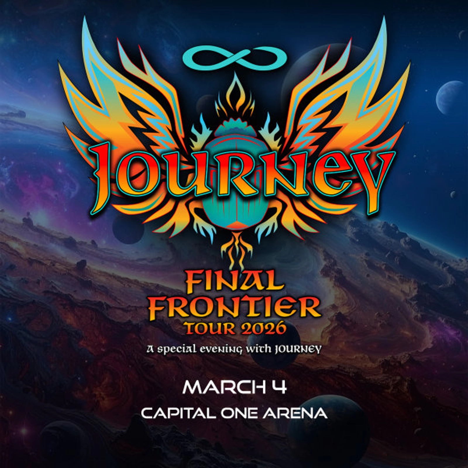Win Tickets | Journey @ Capital One Arena | 3/4/26