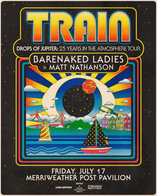 Train | Merriweather Post Pavilion 7/17/26 | Win on-air with Toby & Chilli!
