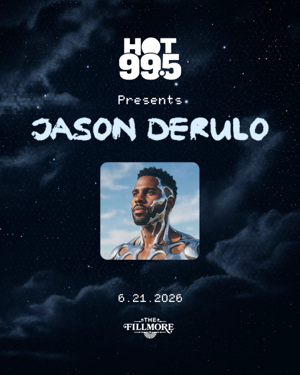Jason Derulo | The Fillmore 6/21/26 | Win on-air with Toby & Chilli!