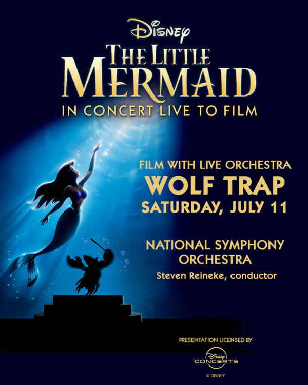 NSO: The Little Mermaid | Wolf Trap 7/11/26 | Win on-air Toby & Chilli!