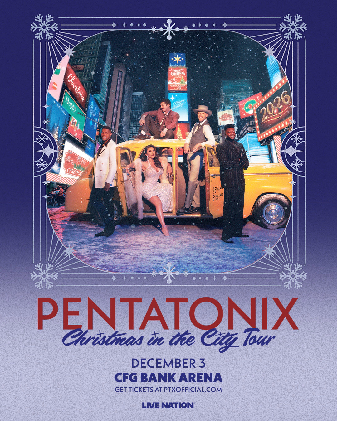 Win Tickets | Pentatonix @ CFG Bank Arena | 12/3/26