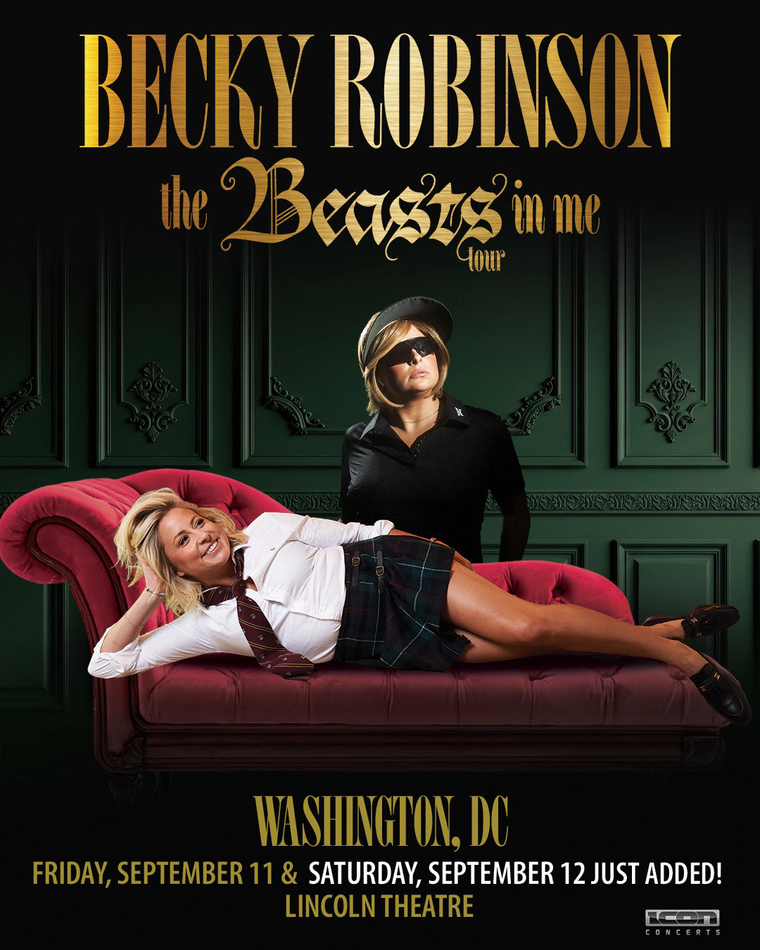 Win Tickets | Becky Robinson @ Lincoln Theatre | 9/12/2026
