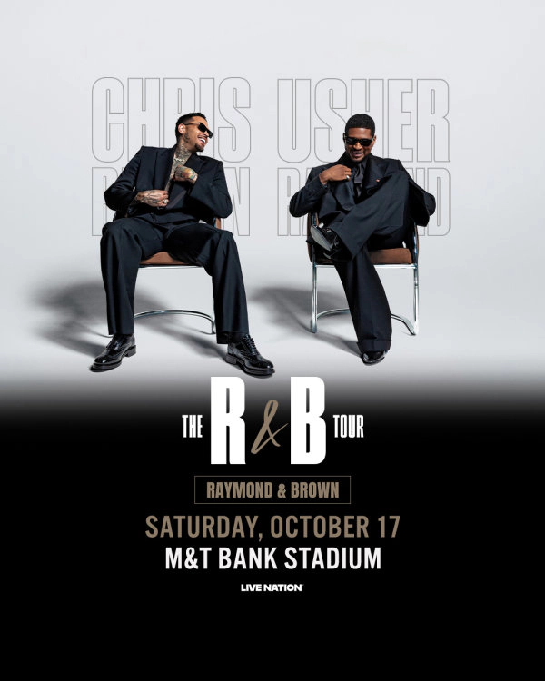 Chris Brown & Usher | M&T Bank Stadium 10/17/26 | Win on-air with Toby & Chilli