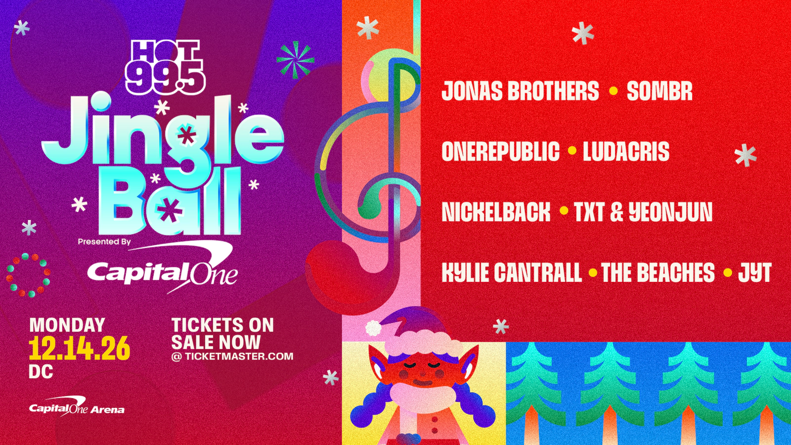 Win Tickets | Jingle Ball 2026 @ Capital One Arena