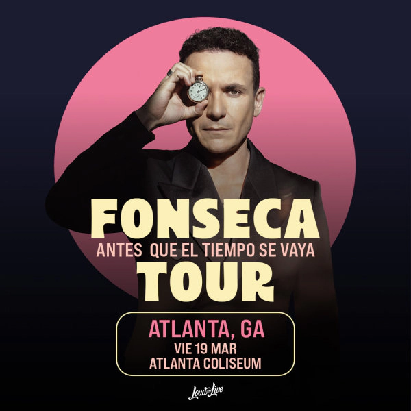 ¡Gana entradas para ver a Fonseca en el Coliseo de Atlanta!
