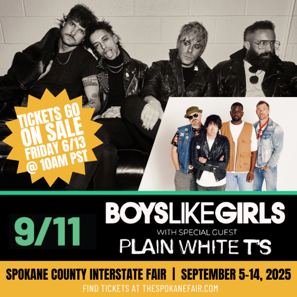 Boys Like Girls and Plain White T’s Live at the Spokane County Interstate Fair