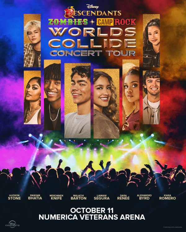 WIN a Family 4 pack to Disney Worlds Collide Concert Tour