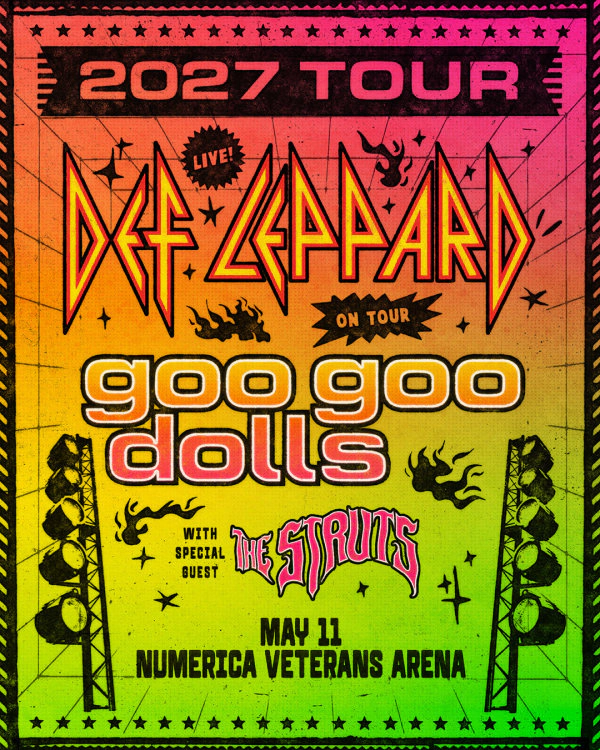 Win Tickets to See Def Leppard & Goo Goo Dolls Live at Numerica Veterans Arena!