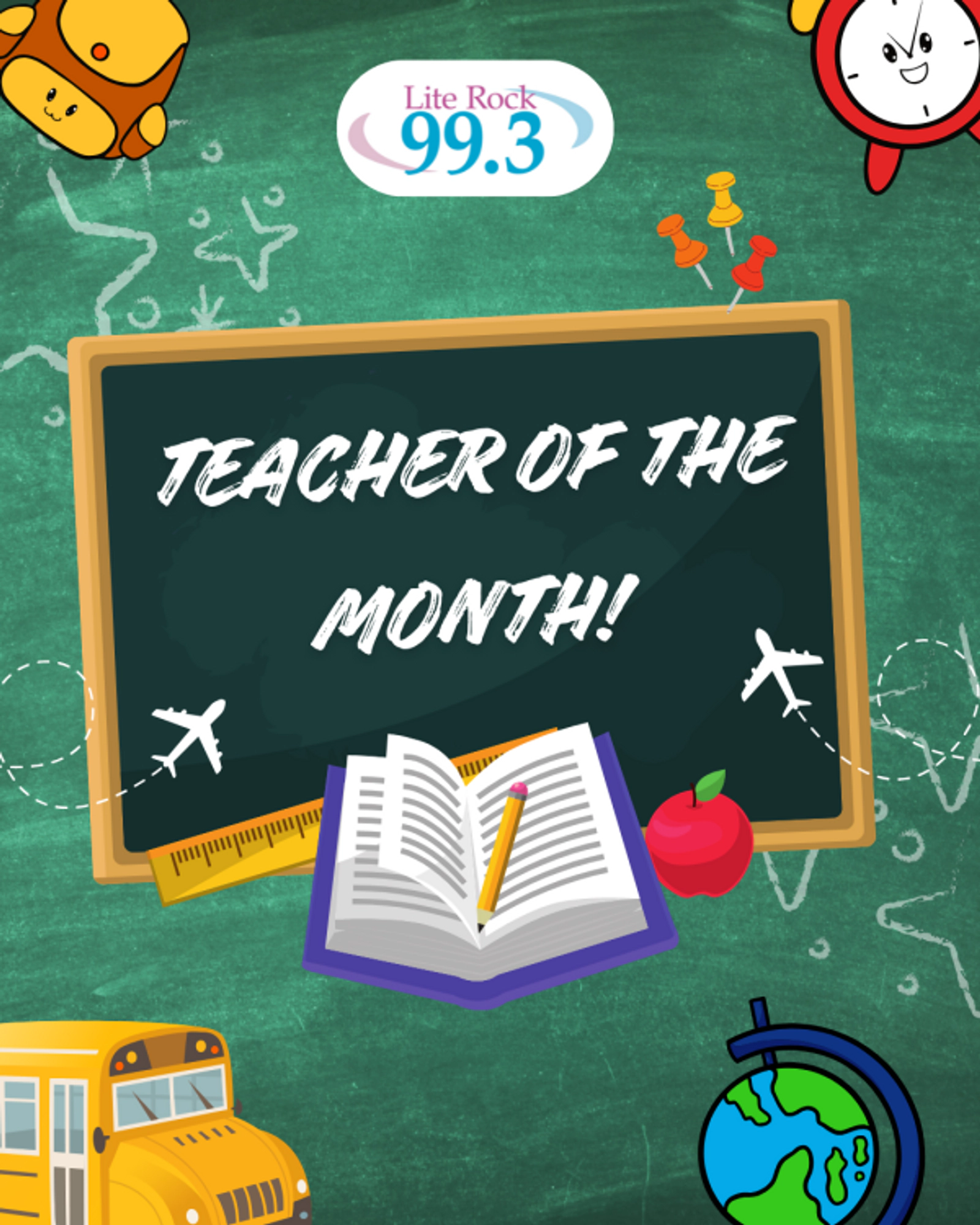 Nominate a Brevard Teacher for the Lite Rock Teacher of the Month!