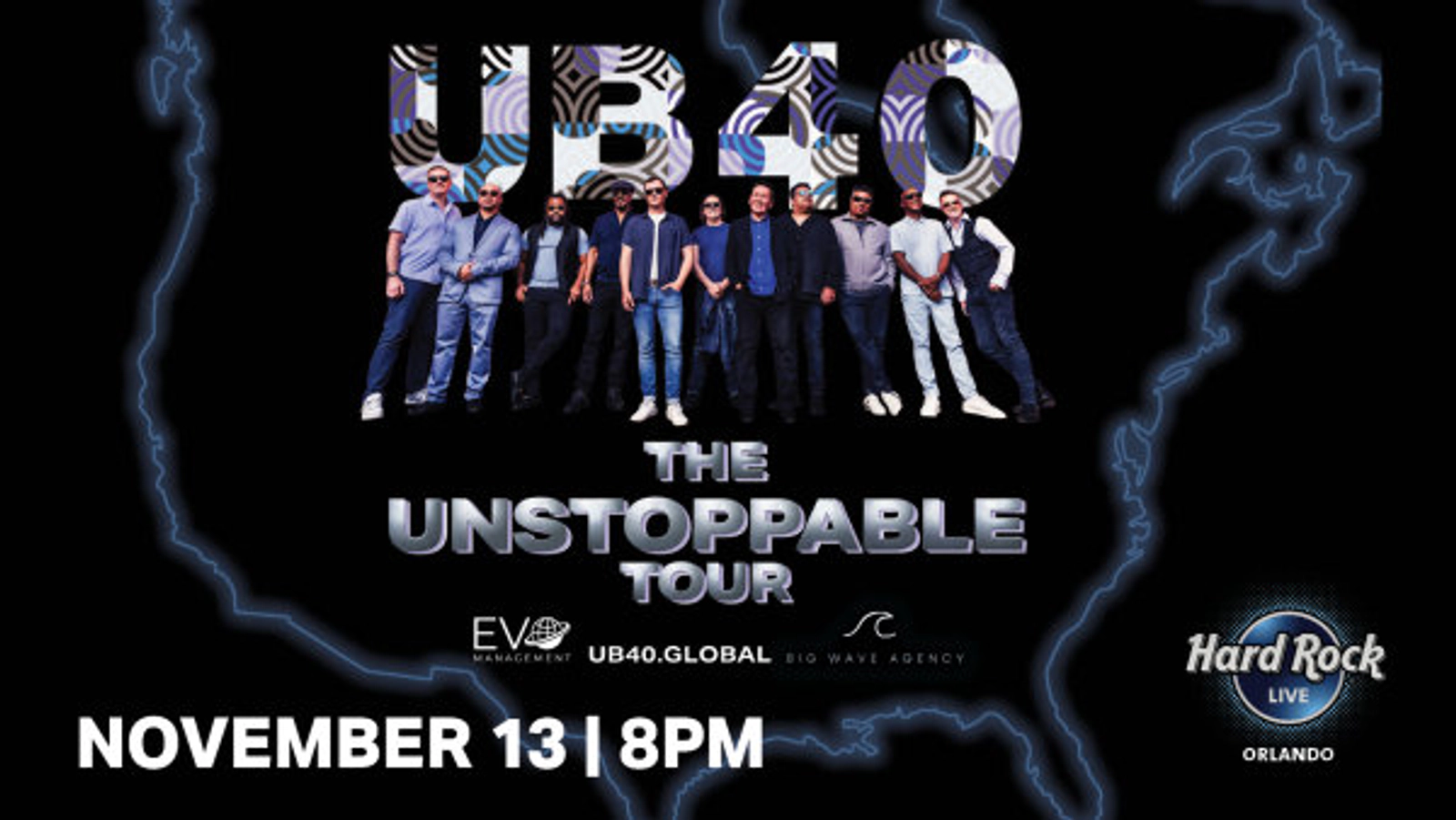 Win Tickets & Dinner to See UB40 on 11/13 at the Hard Rock Live Orlando!