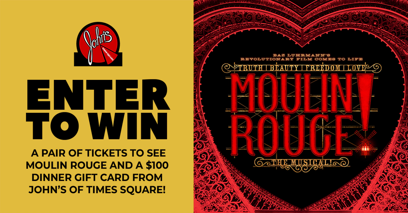MOULIN ROUGE! THE MUSICAL NIGHT ON THE TOWN | New York's Power 105.1 FM |  New York's Power 105.1 FM