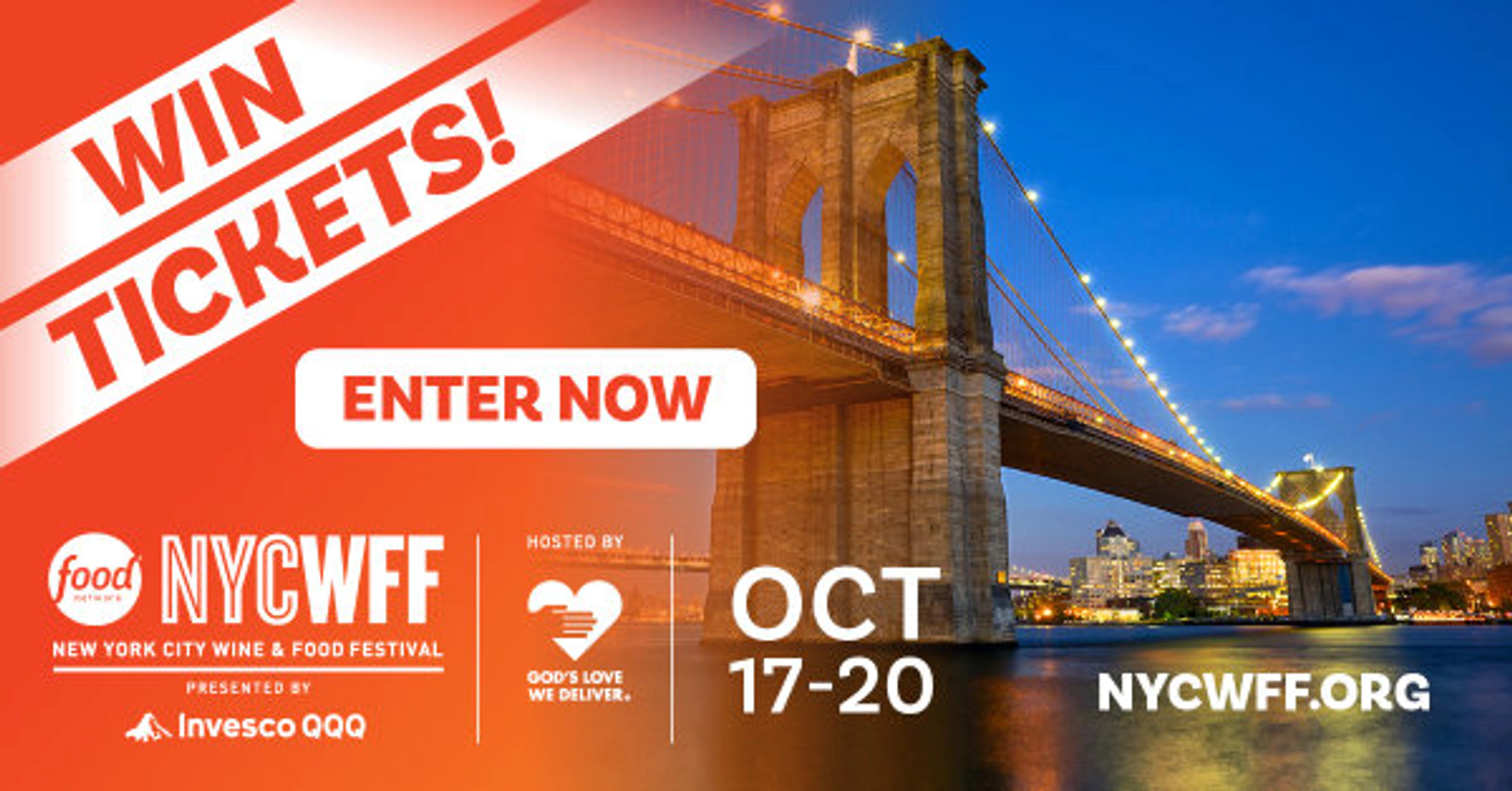 Enter To Win Tickets To The NYC Wine & Food Festival! - Thumbnail Image