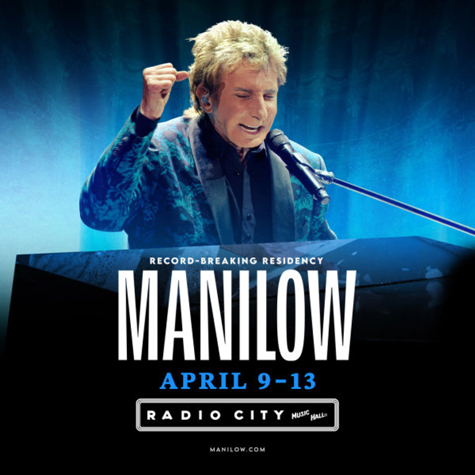 Enter For A Chance To Win Tickets To See Barry Manilow!
